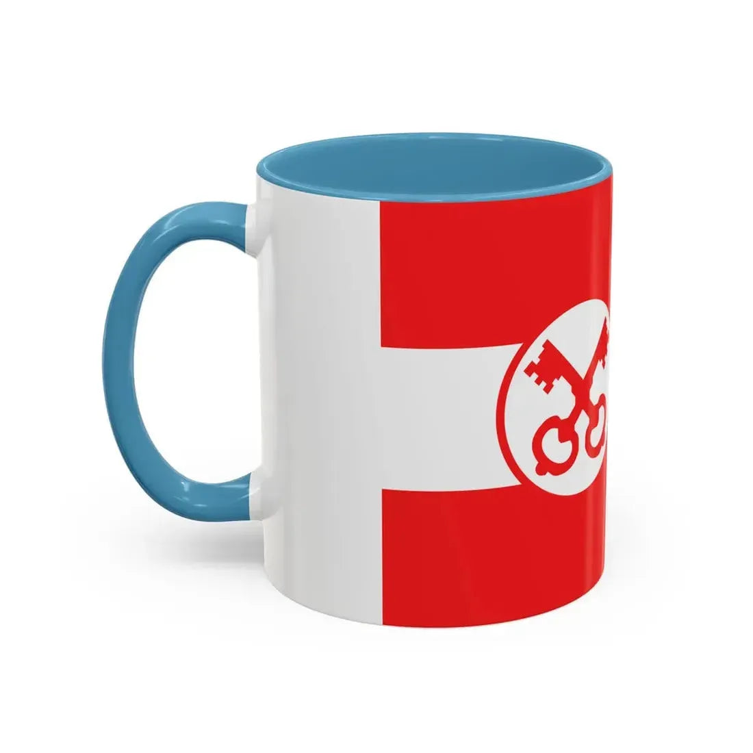 Flag of Leiden The Holland city of the oldest Dutch university Leiden University and Birthplace of Rembrandt Rembrandt Netherlands - Accent Coffee Mug - Go Mug Yourself