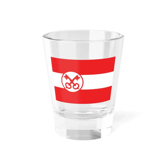 Flag of Leiden The Holland city of the oldest Dutch university Leiden University and Birthplace of Rembrandt Rembrandt Netherlands - Shot Glass 1.5oz 1.5oz - Go Mug Yourself