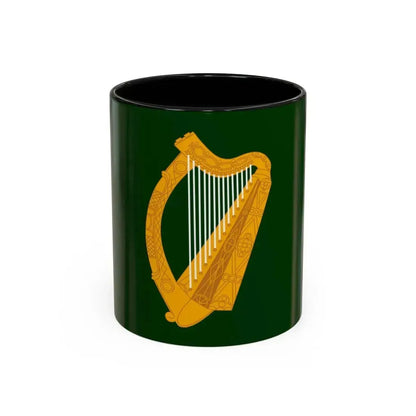 Flag of Leinster Ireland - Accent Coffee Mug 11oz Black - Go Mug Yourself