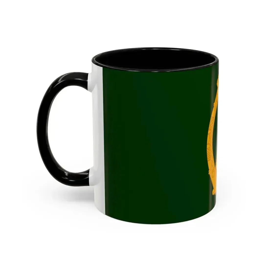 Flag of Leinster Ireland - Accent Coffee Mug - Go Mug Yourself