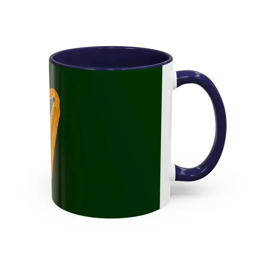 Flag of Leinster Ireland - Accent Coffee Mug - Go Mug Yourself