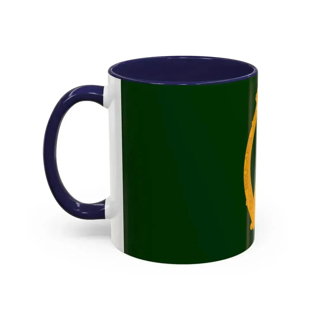 Flag of Leinster Ireland - Accent Coffee Mug - Go Mug Yourself