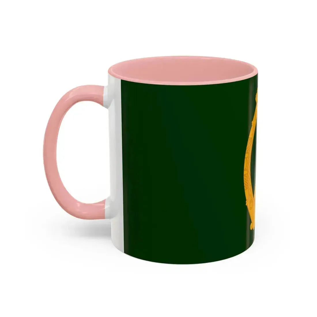 Flag of Leinster Ireland - Accent Coffee Mug - Go Mug Yourself