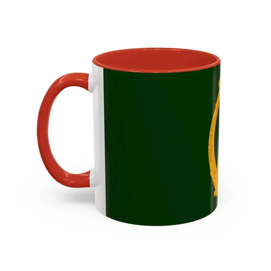 Flag of Leinster Ireland - Accent Coffee Mug - Go Mug Yourself