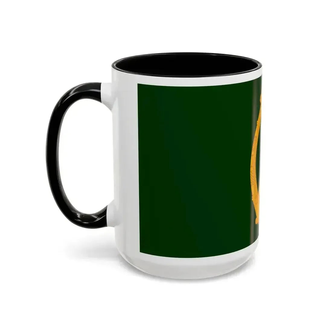 Flag of Leinster Ireland - Accent Coffee Mug - Go Mug Yourself