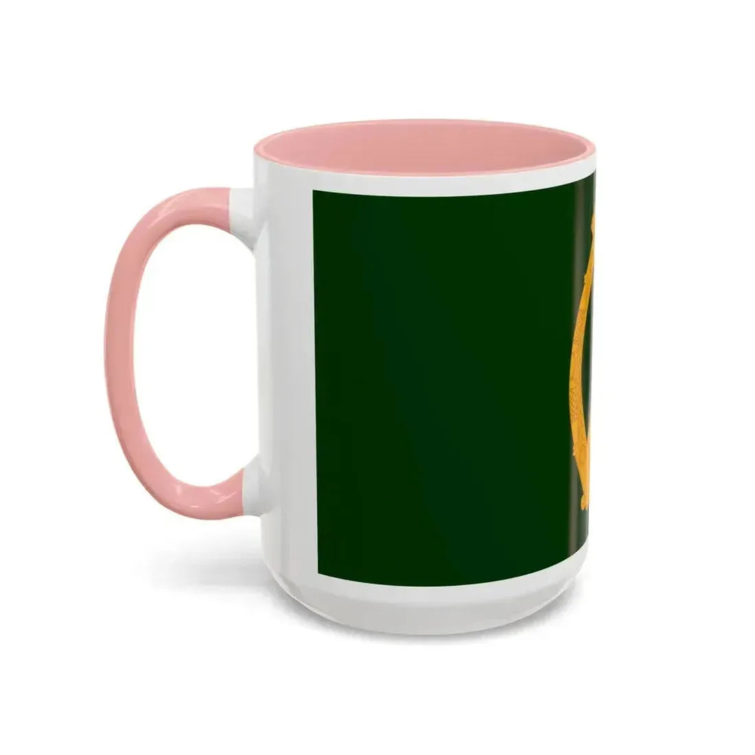 Flag of Leinster Ireland - Accent Coffee Mug - Go Mug Yourself