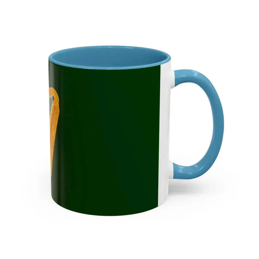 Flag of Leinster Ireland - Accent Coffee Mug - Go Mug Yourself