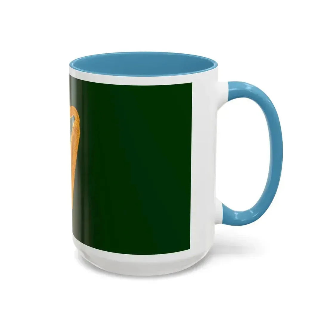 Flag of Leinster Ireland - Accent Coffee Mug - Go Mug Yourself