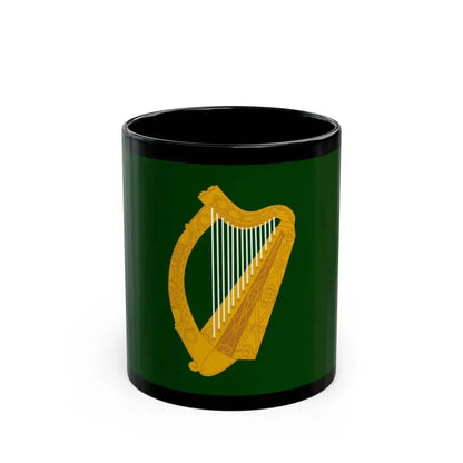 Flag of Leinster Ireland - Black Coffee Mug 11oz - Go Mug Yourself