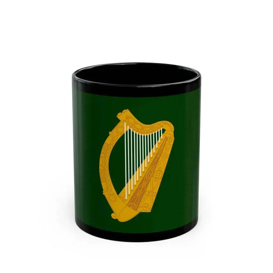 Flag of Leinster Ireland - Black Coffee Mug 11oz - Go Mug Yourself