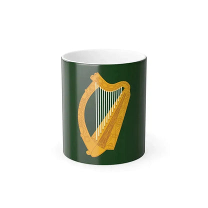 Flag of Leinster Ireland - Color Changing Coffee Mug 11oz - Go Mug Yourself