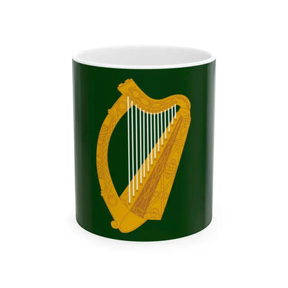 Flag of Leinster (Ireland) White Coffee Mug 11oz - Go Mug Yourself