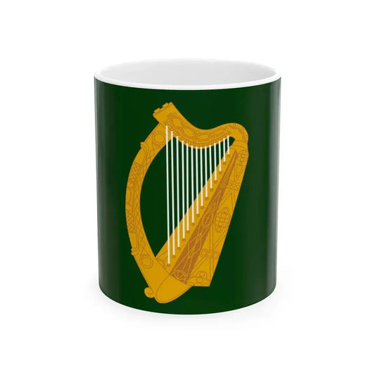 Flag of Leinster (Ireland) White Coffee Mug 11oz - Go Mug Yourself