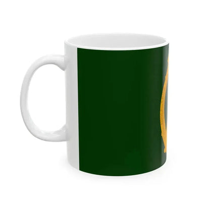 Flag of Leinster Ireland - White Coffee Mug - Go Mug Yourself