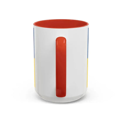 Flag of Leipzig 2 Germany - Accent Coffee Mug - Go Mug Yourself