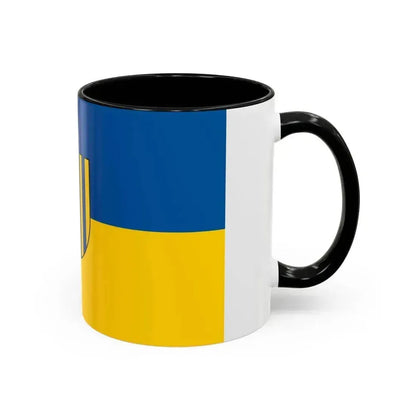 Flag of Leipzig 2 Germany - Accent Coffee Mug - Go Mug Yourself