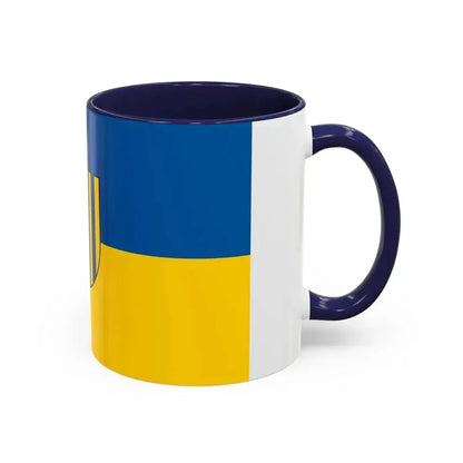 Flag of Leipzig 2 Germany - Accent Coffee Mug - Go Mug Yourself