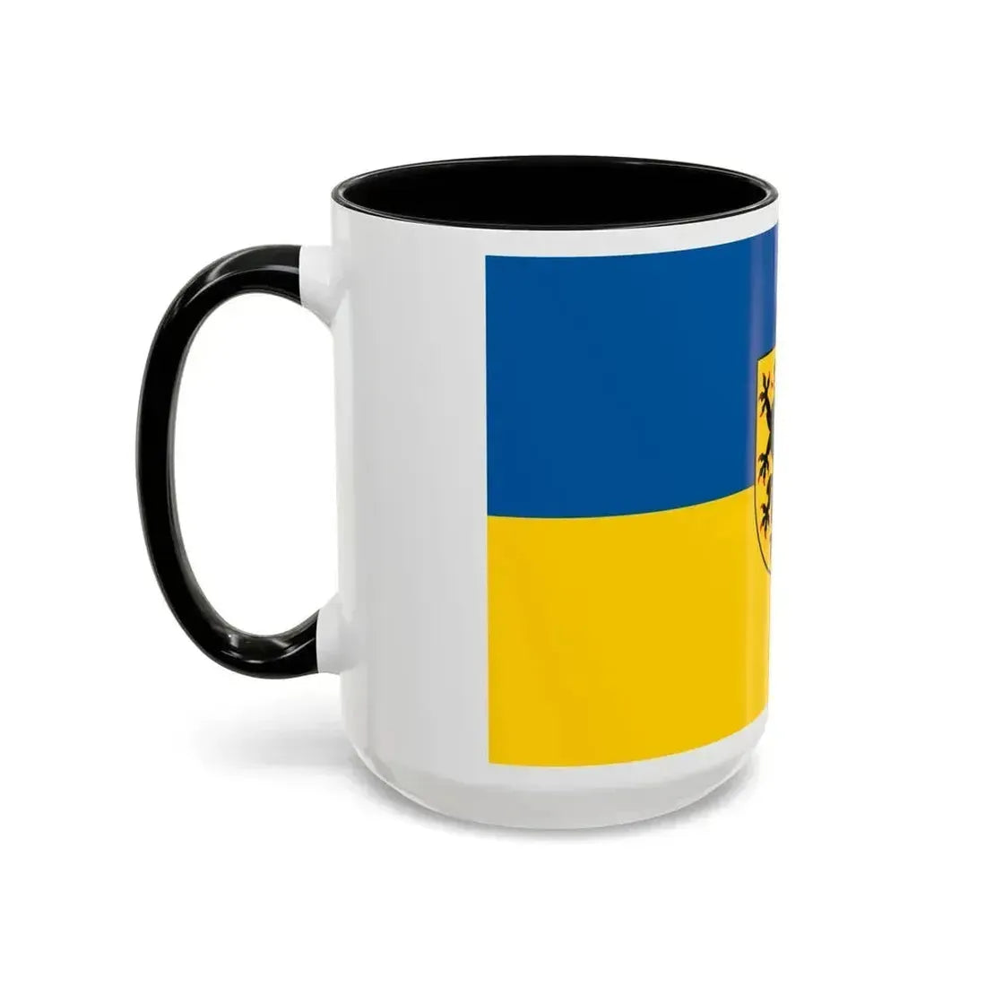 Flag of Leipzig 2 Germany - Accent Coffee Mug - Go Mug Yourself
