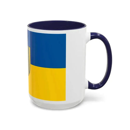 Flag of Leipzig 2 Germany - Accent Coffee Mug - Go Mug Yourself