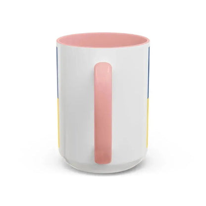 Flag of Leipzig 2 Germany - Accent Coffee Mug - Go Mug Yourself
