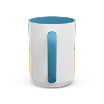Flag of Leipzig 2 Germany - Accent Coffee Mug - Go Mug Yourself