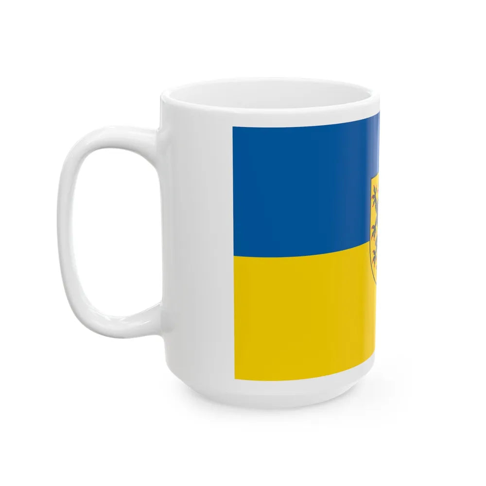 Flag of Leipzig 2 Germany - White Coffee Mug-Go Mug Yourself