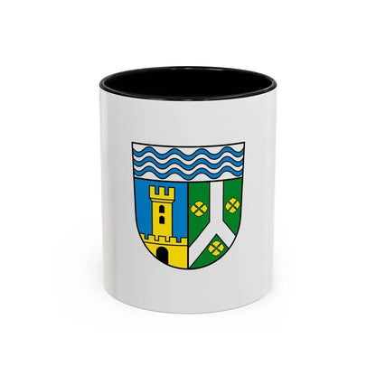 Flag of Leipzig Germany - Accent Coffee Mug 11oz Black - Go Mug Yourself