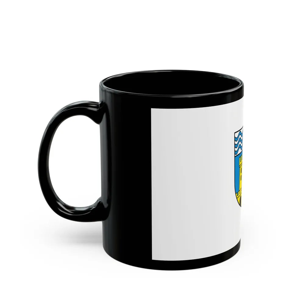 Flag of Leipzig Germany - Black Coffee Mug-Go Mug Yourself