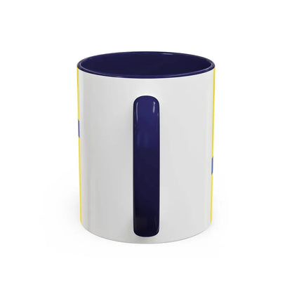 Flag of Lelystad the capital of the province of Flevoland Netherlands - Accent Coffee Mug - Go Mug Yourself