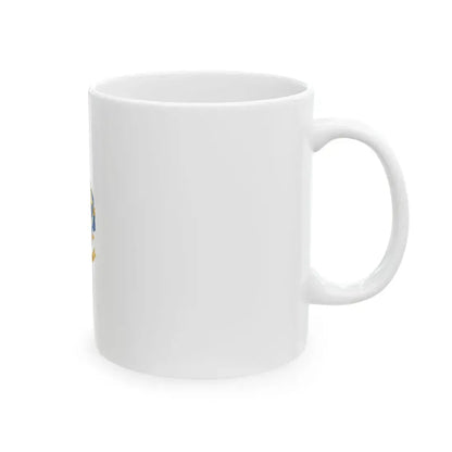 Flag of Lendvajakabfa vertical (Hungary) White Coffee Mug - Go Mug Yourself