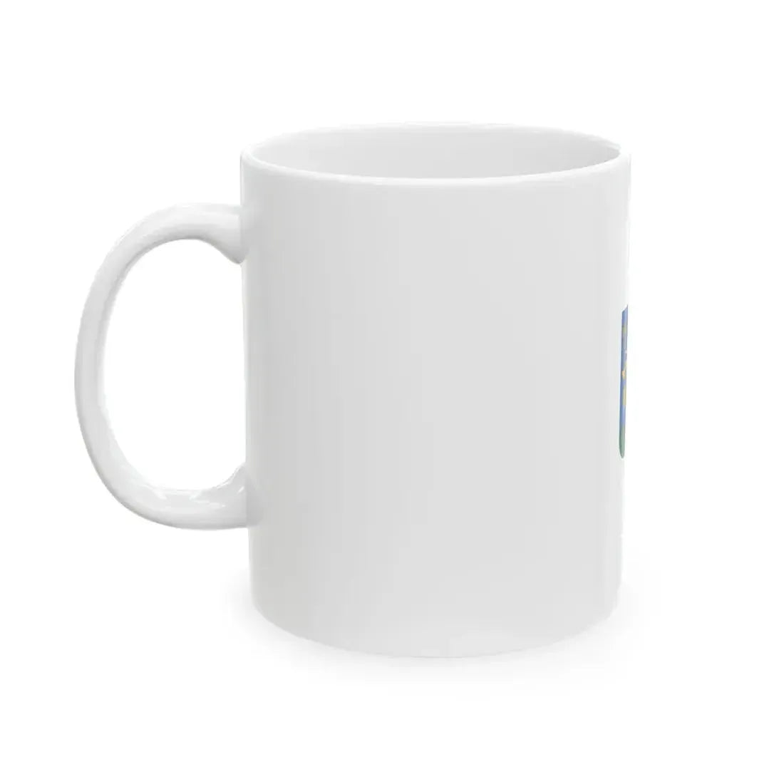 Flag of Lengyeltoti vertical (Hungary) White Coffee Mug - Go Mug Yourself
