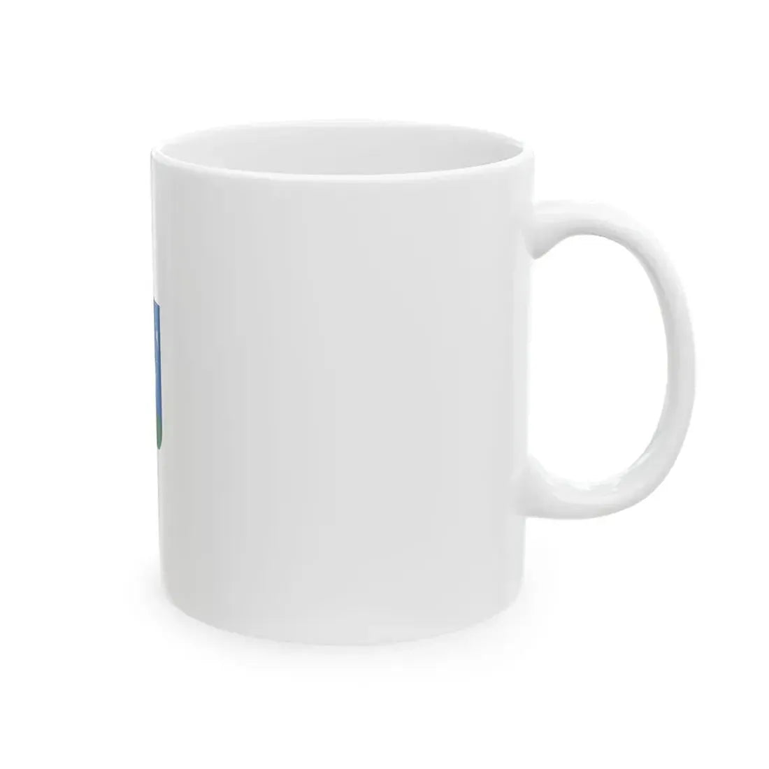 Flag of Lengyeltoti vertical (Hungary) White Coffee Mug - Go Mug Yourself