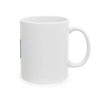 Flag of Lengyeltoti vertical (Hungary) White Coffee Mug - Go Mug Yourself