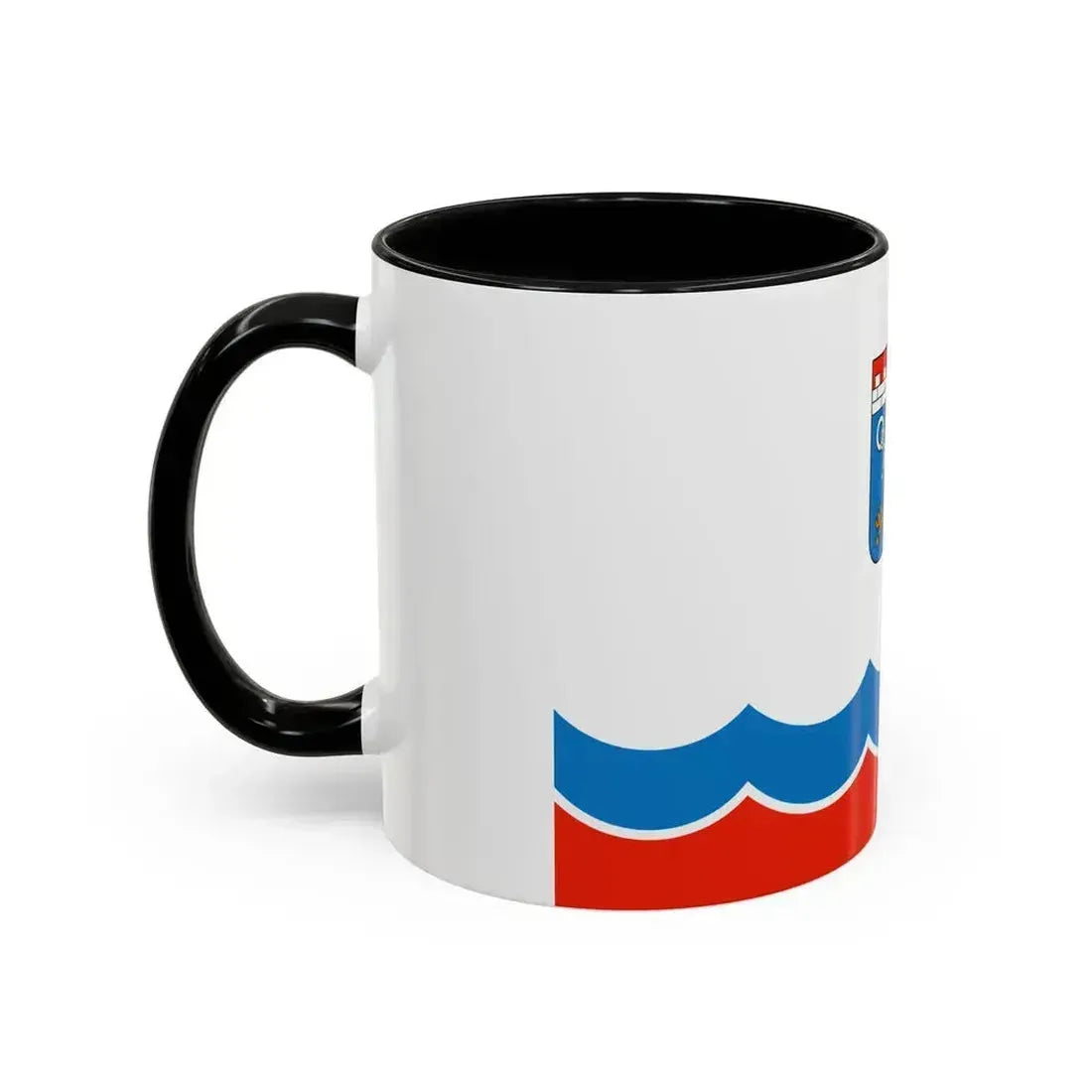 Flag of Leningrad Oblast Russia - Accent Coffee Mug - Go Mug Yourself