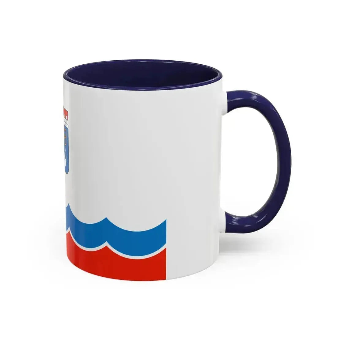 Flag of Leningrad Oblast Russia - Accent Coffee Mug - Go Mug Yourself