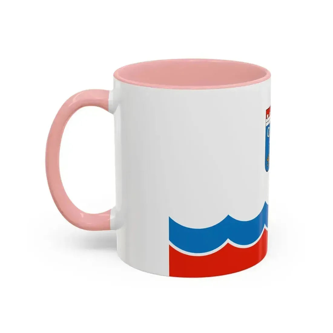 Flag of Leningrad Oblast Russia - Accent Coffee Mug - Go Mug Yourself