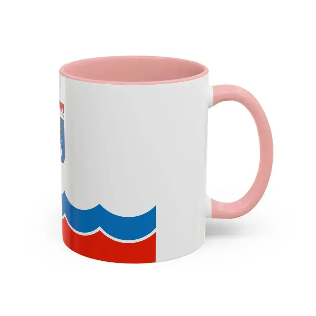 Flag of Leningrad Oblast Russia - Accent Coffee Mug - Go Mug Yourself