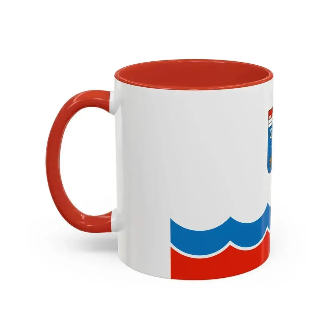 Flag of Leningrad Oblast Russia - Accent Coffee Mug - Go Mug Yourself