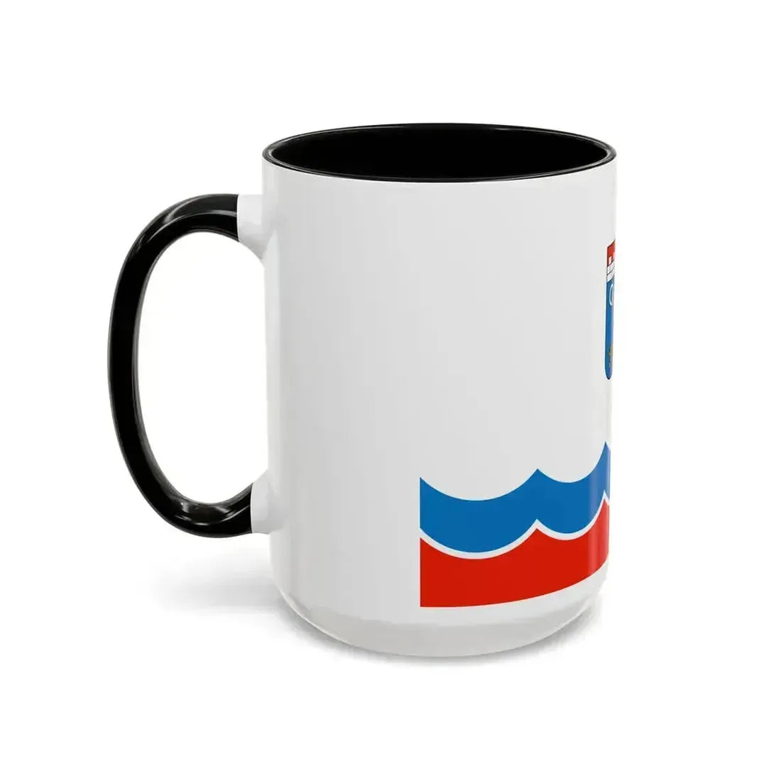 Flag of Leningrad Oblast Russia - Accent Coffee Mug - Go Mug Yourself