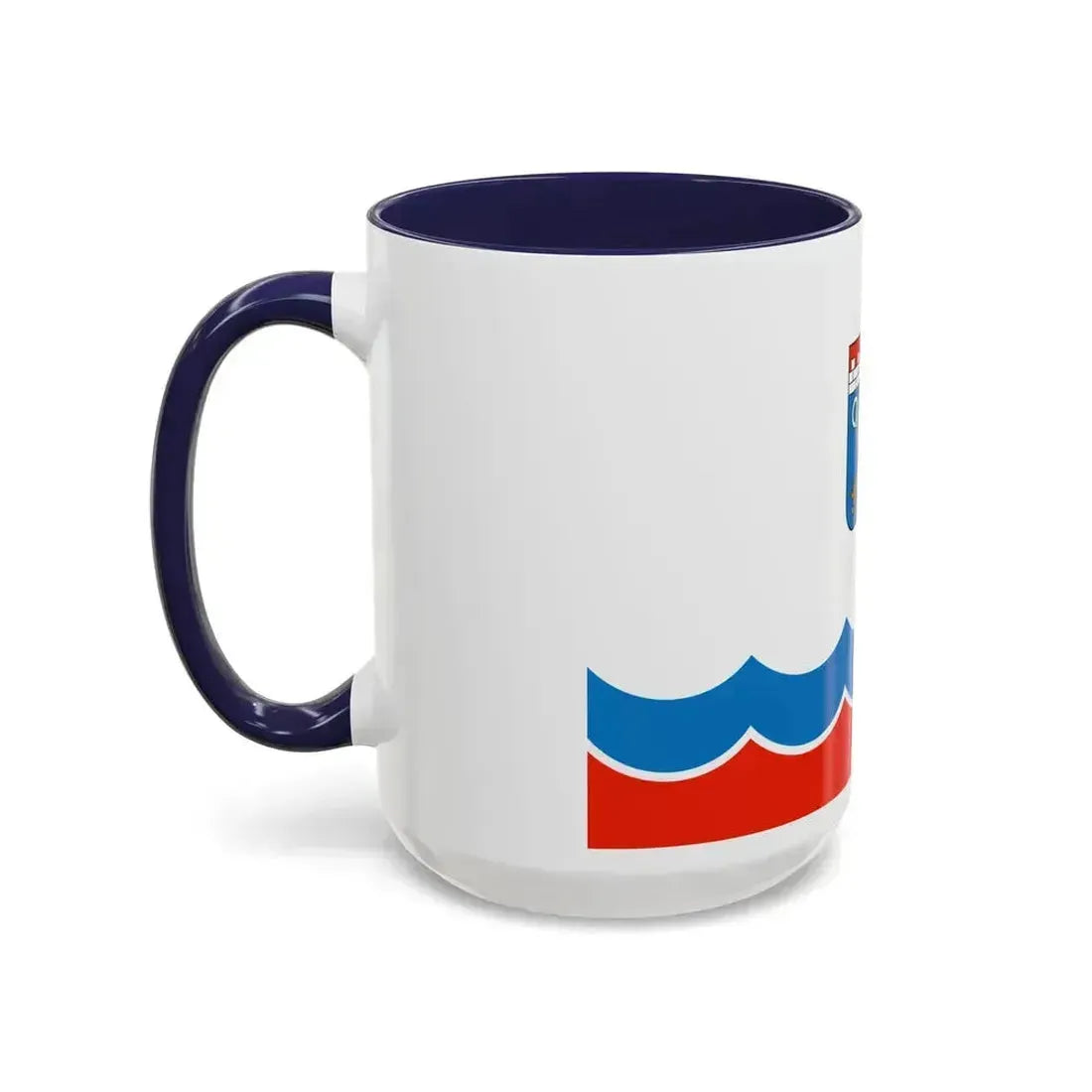 Flag of Leningrad Oblast Russia - Accent Coffee Mug - Go Mug Yourself