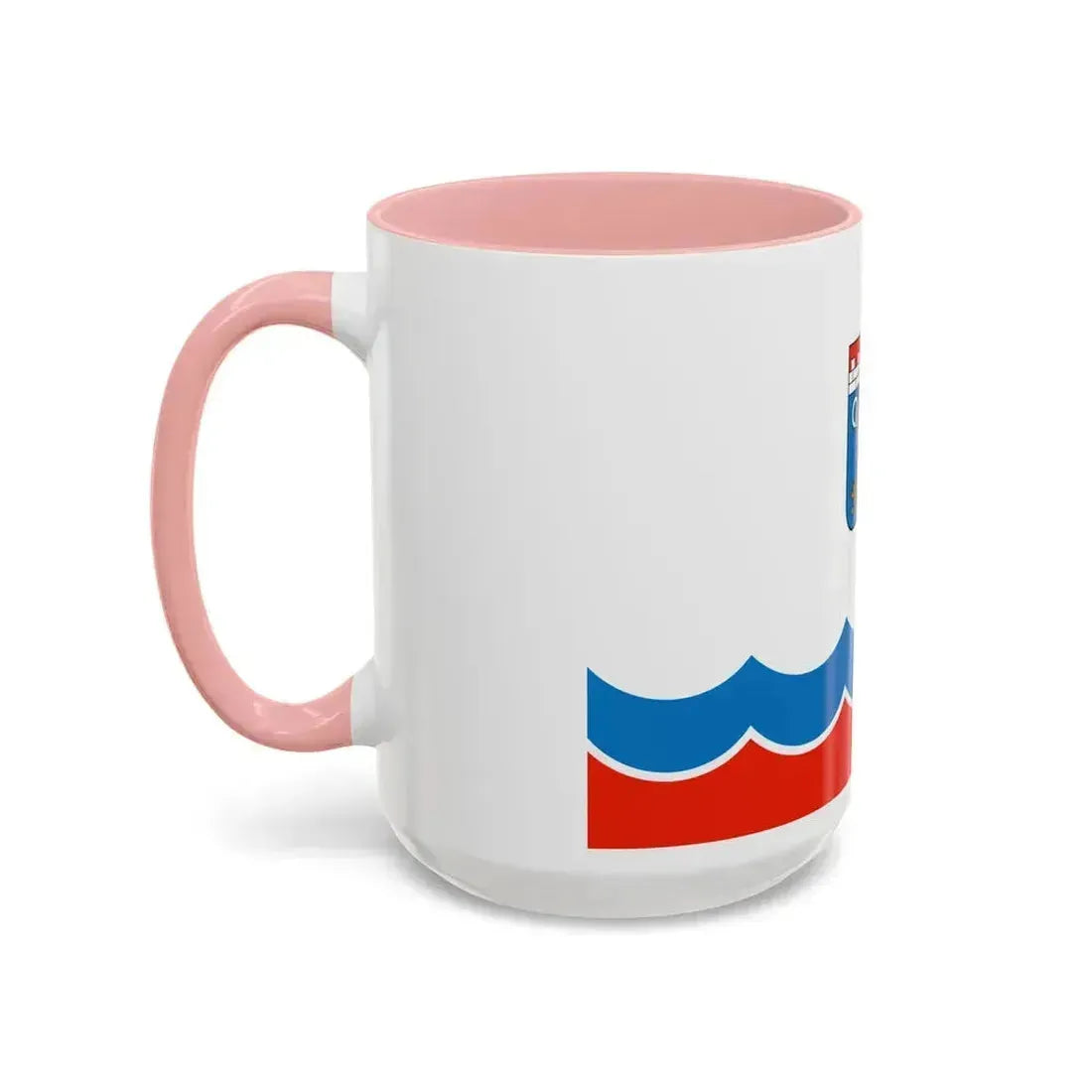 Flag of Leningrad Oblast Russia - Accent Coffee Mug - Go Mug Yourself