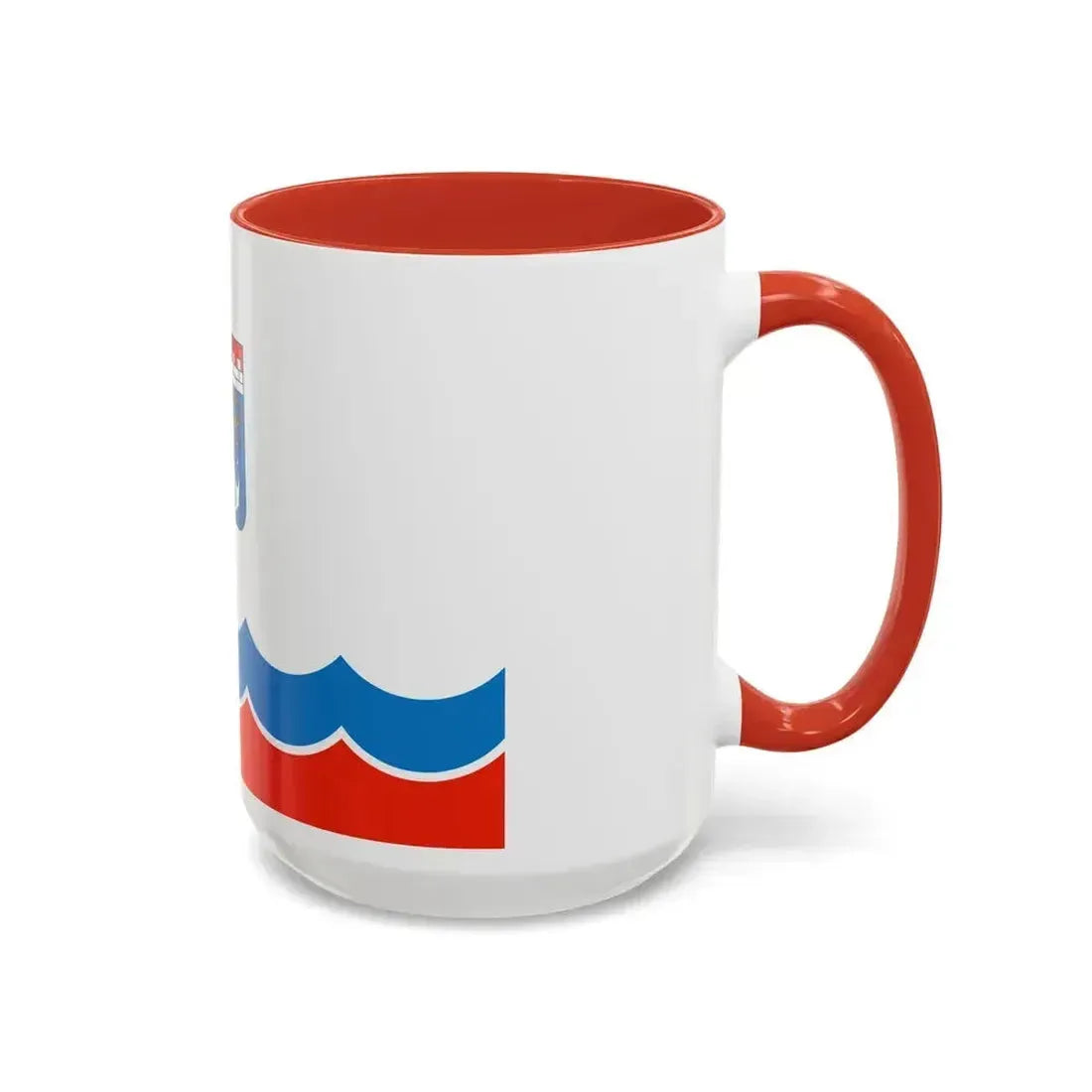 Flag of Leningrad Oblast Russia - Accent Coffee Mug - Go Mug Yourself