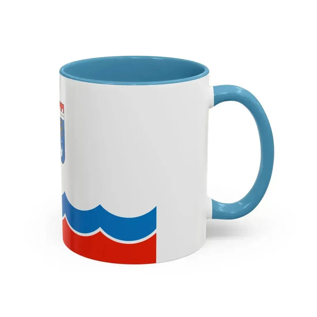 Flag of Leningrad Oblast Russia - Accent Coffee Mug - Go Mug Yourself