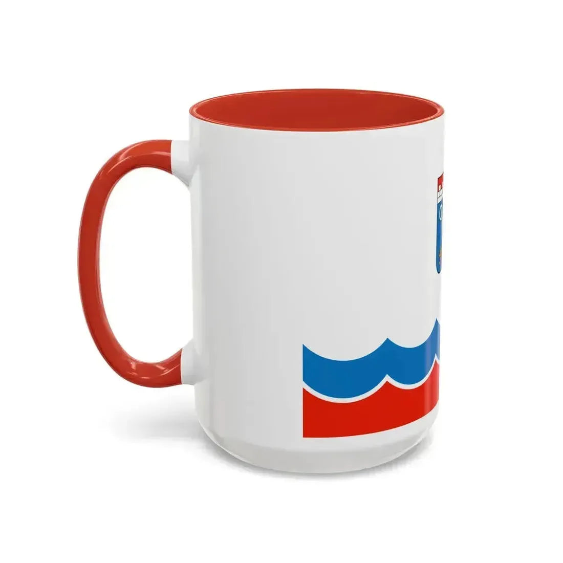 Flag of Leningrad Oblast Russia - Accent Coffee Mug - Go Mug Yourself