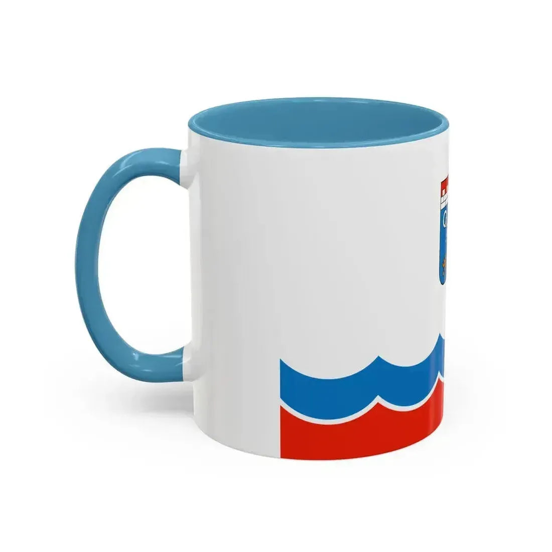 Flag of Leningrad Oblast Russia - Accent Coffee Mug - Go Mug Yourself
