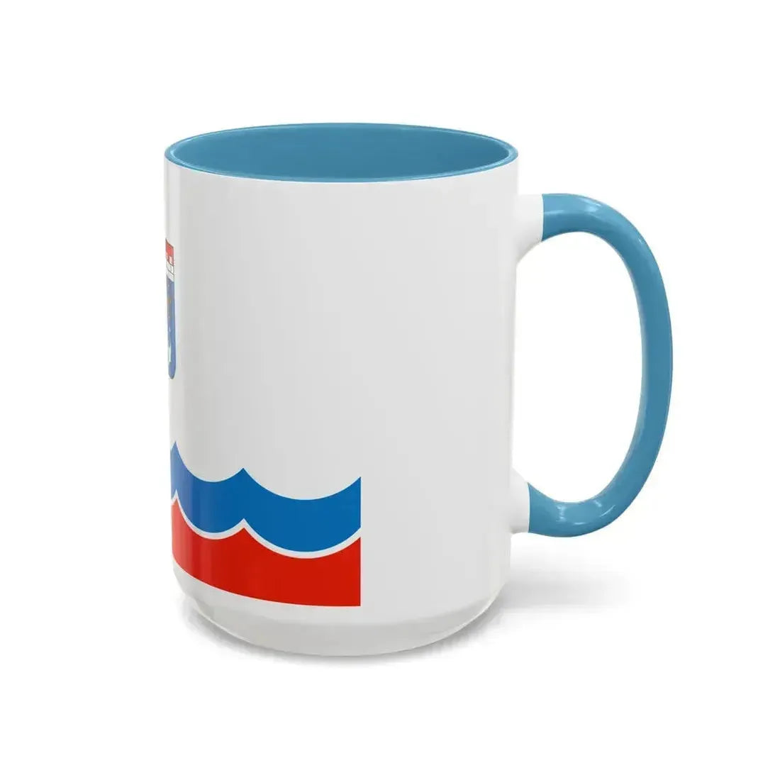 Flag of Leningrad Oblast Russia - Accent Coffee Mug - Go Mug Yourself