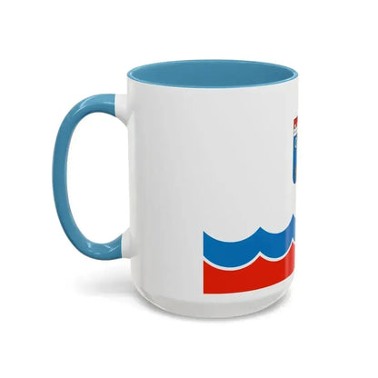Flag of Leningrad Oblast Russia - Accent Coffee Mug - Go Mug Yourself