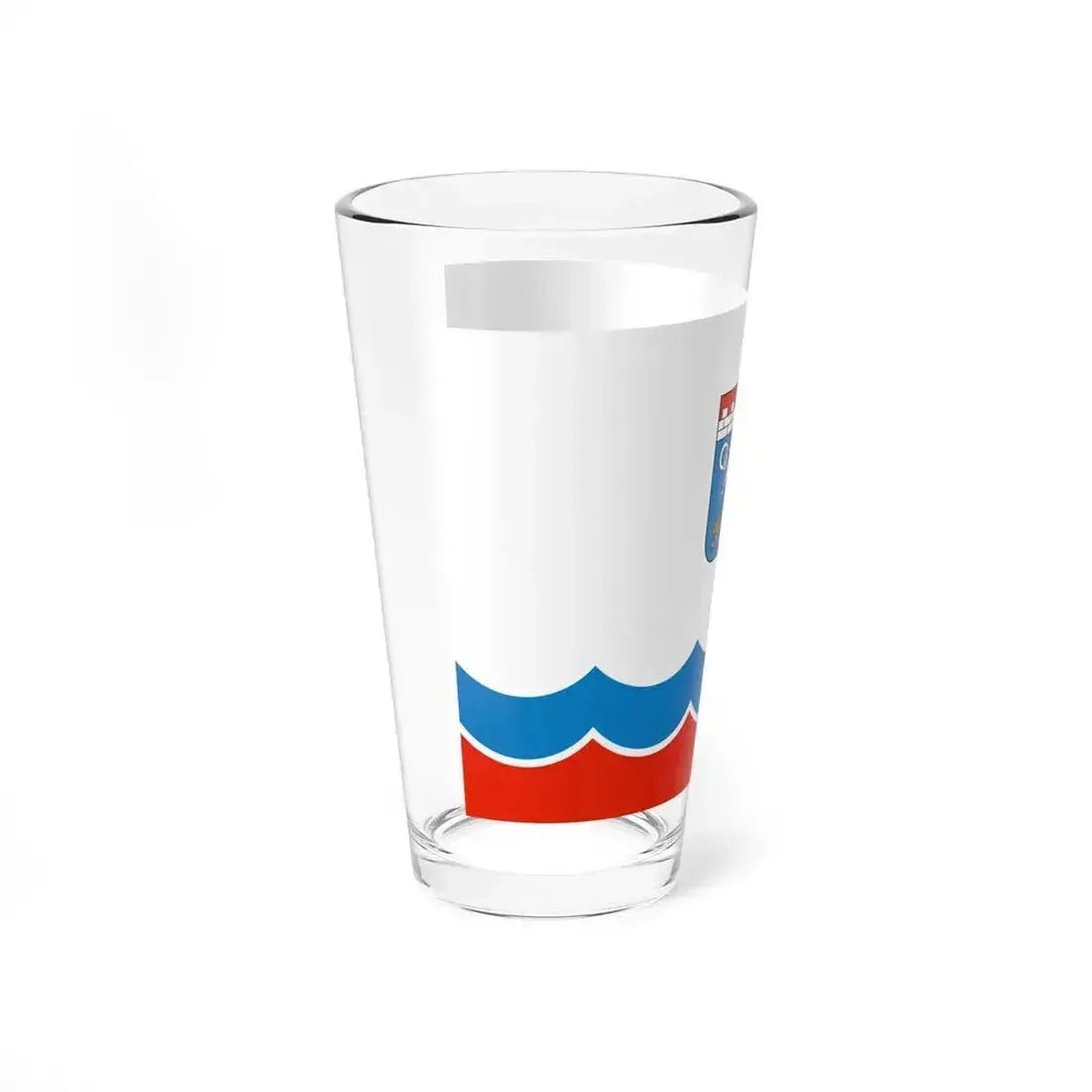 Flag of Leningrad Oblast Russia - Pint Glass 16oz - Go Mug Yourself