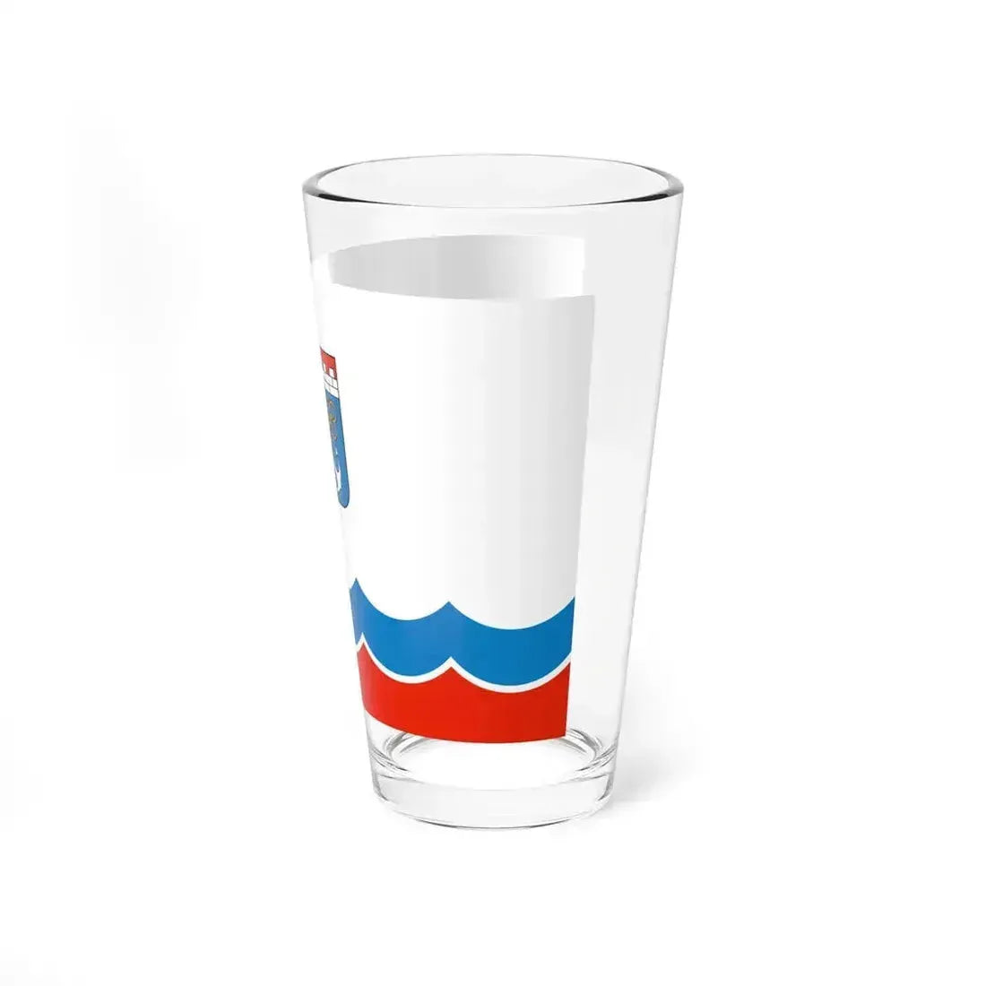 Flag of Leningrad Oblast Russia - Pint Glass 16oz - Go Mug Yourself