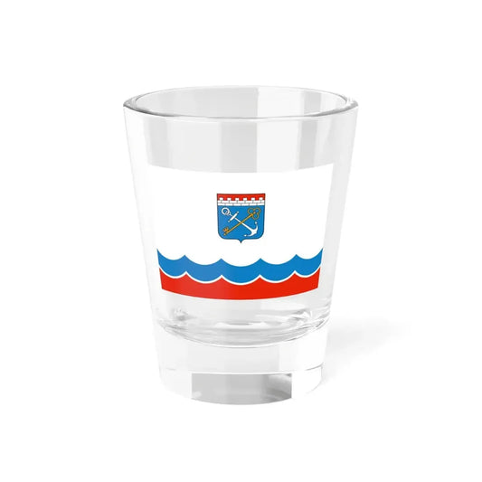 Flag of Leningrad Oblast Russia - Shot Glass 1.5oz 1.5oz - Go Mug Yourself